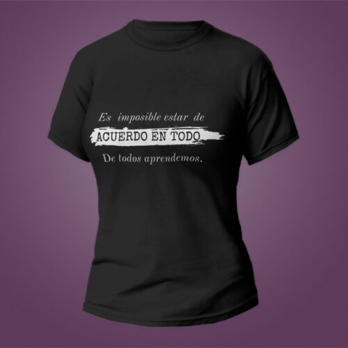 Inicio 19 Tienda Oscar Onofre Playera negra mujer frase acuerdo en todo tienda oscar onofre 1